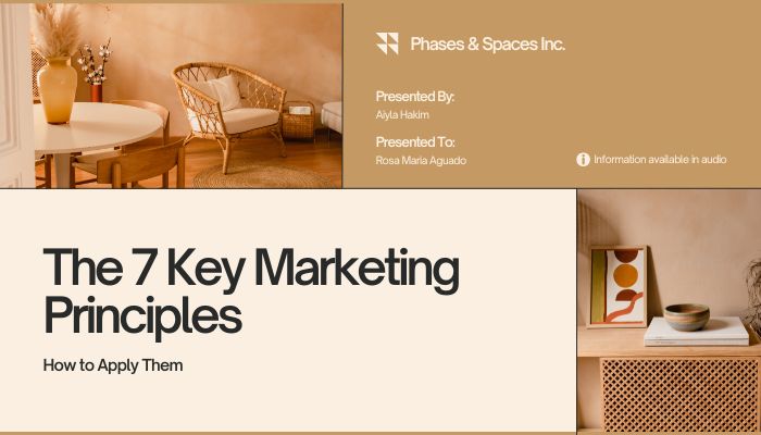 The 7 Key Marketing Principles and How to Apply Them Marketing principles are fundamental concepts and guidelines