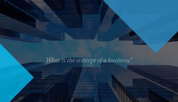 What is the concept of a business